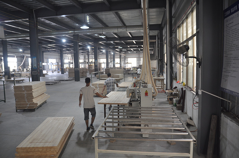橡木实木门-生产车间