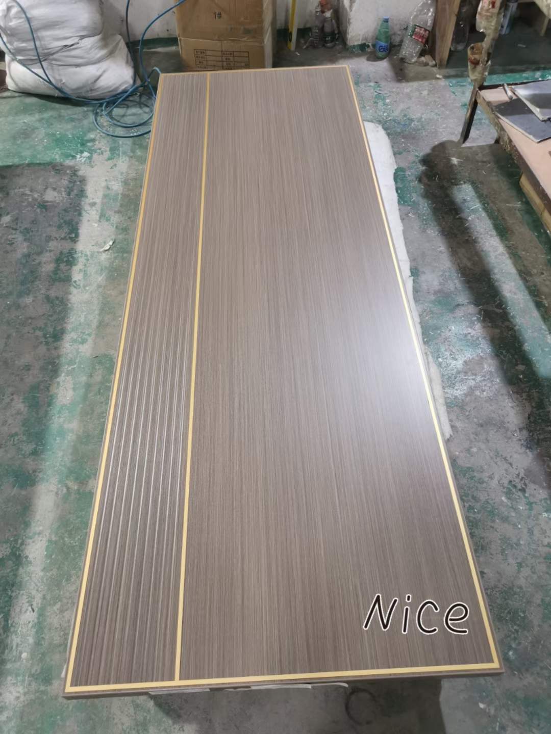 免漆生态门车间