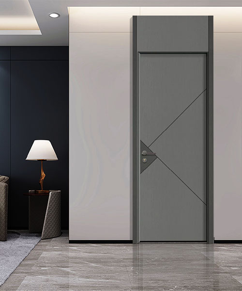 谈球吧体育官网入口碳晶木门极简家用卧室门环保防水阻燃