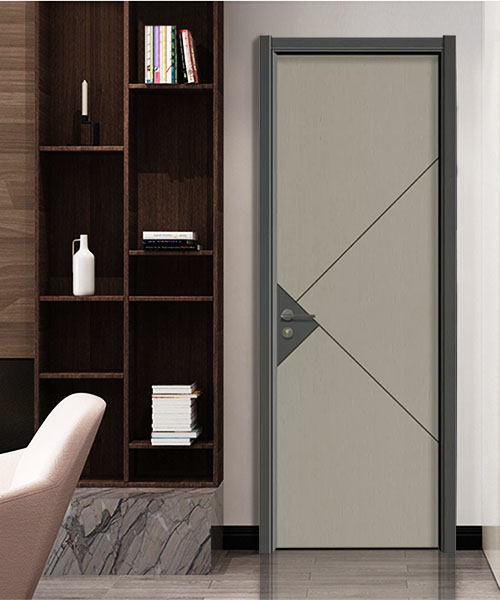 谈球吧体育官网入口碳晶木门极简家用卧室门环保防水阻燃