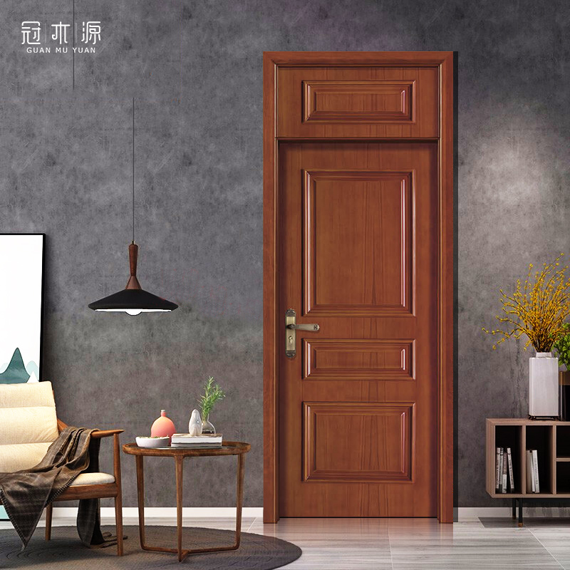 谈球吧体育官网入口橡木烤漆中式客厅扣线房间门超高封板